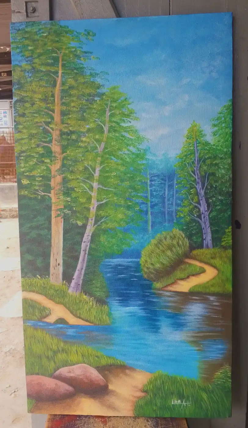 Serene Forest Stream