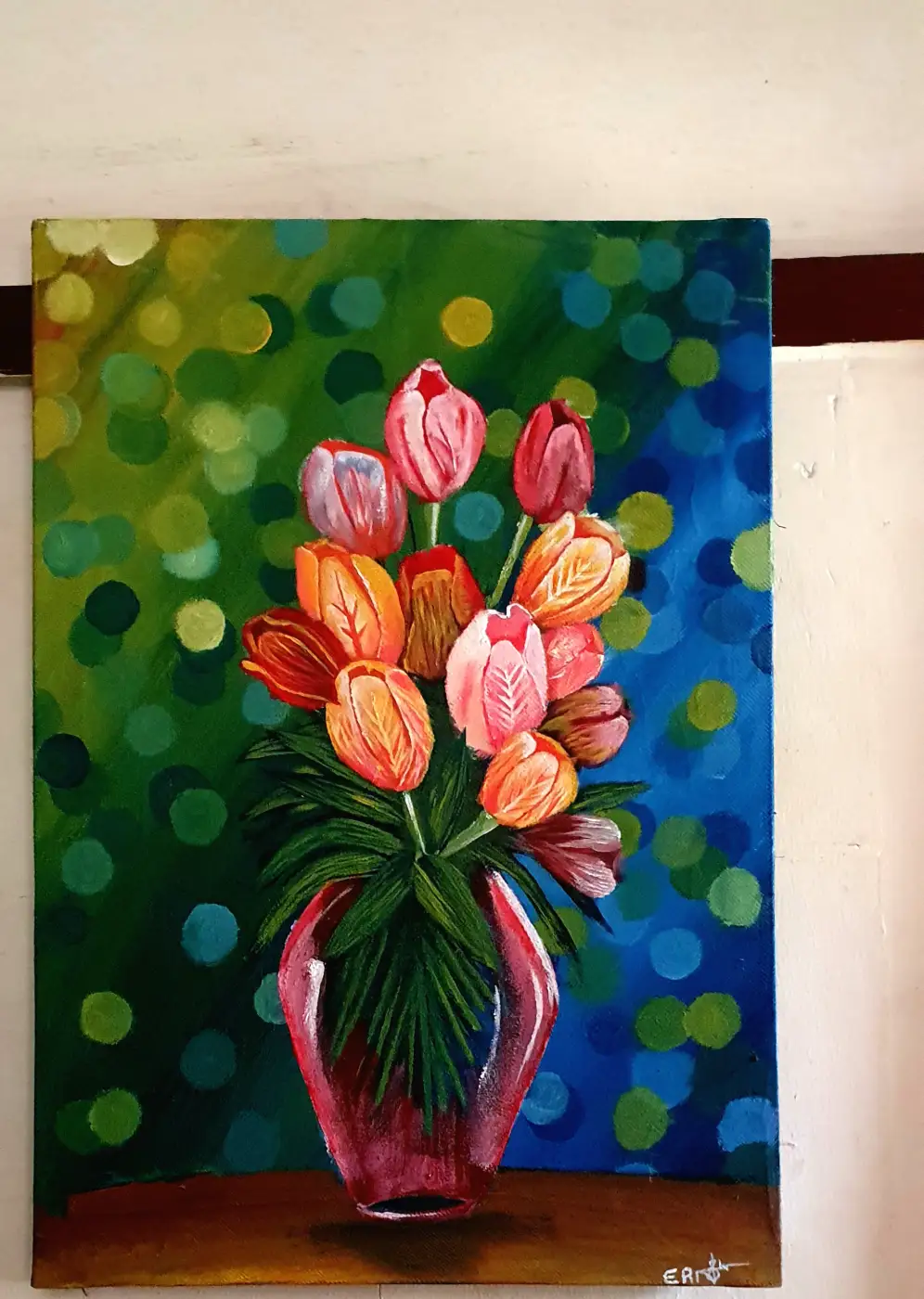 Vibrant Tulips in Bloom
