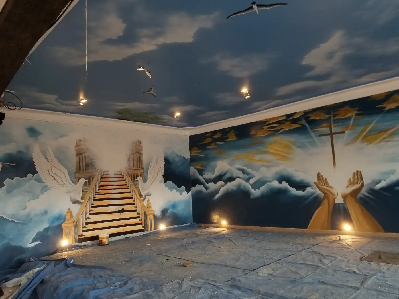 Heavenly Ascension Mural