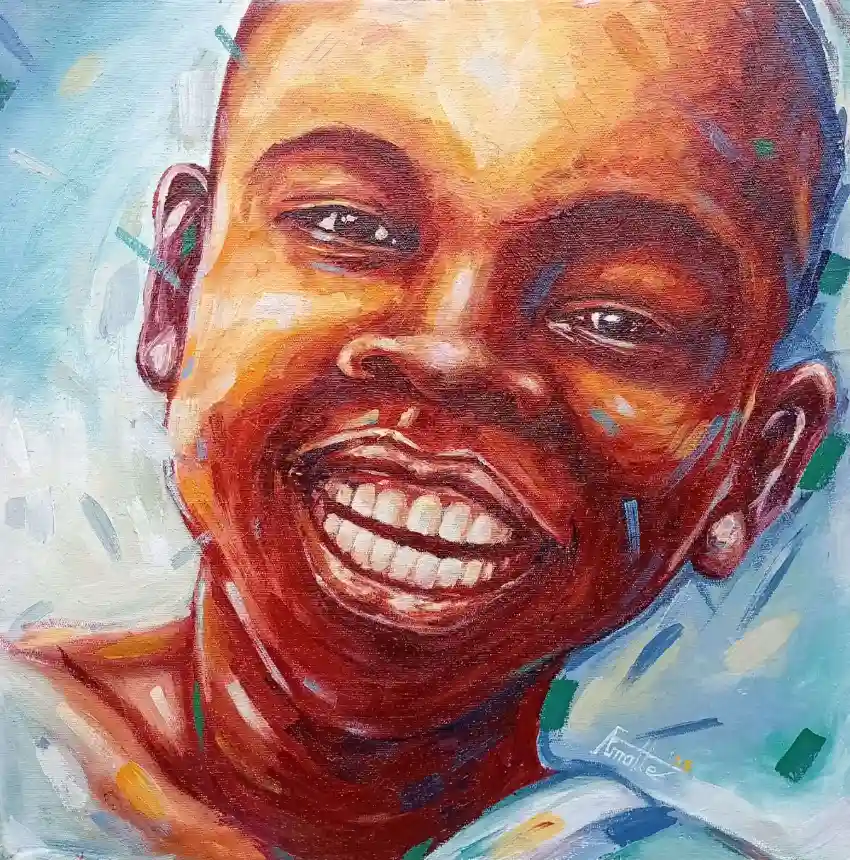 King smiles