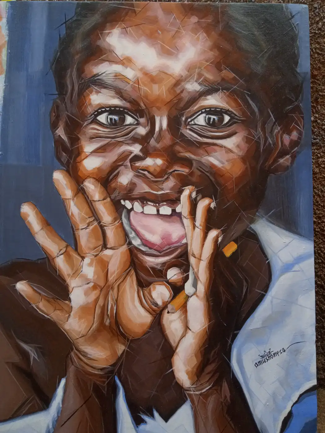 Excitement: Joyful Smile Unveiled
