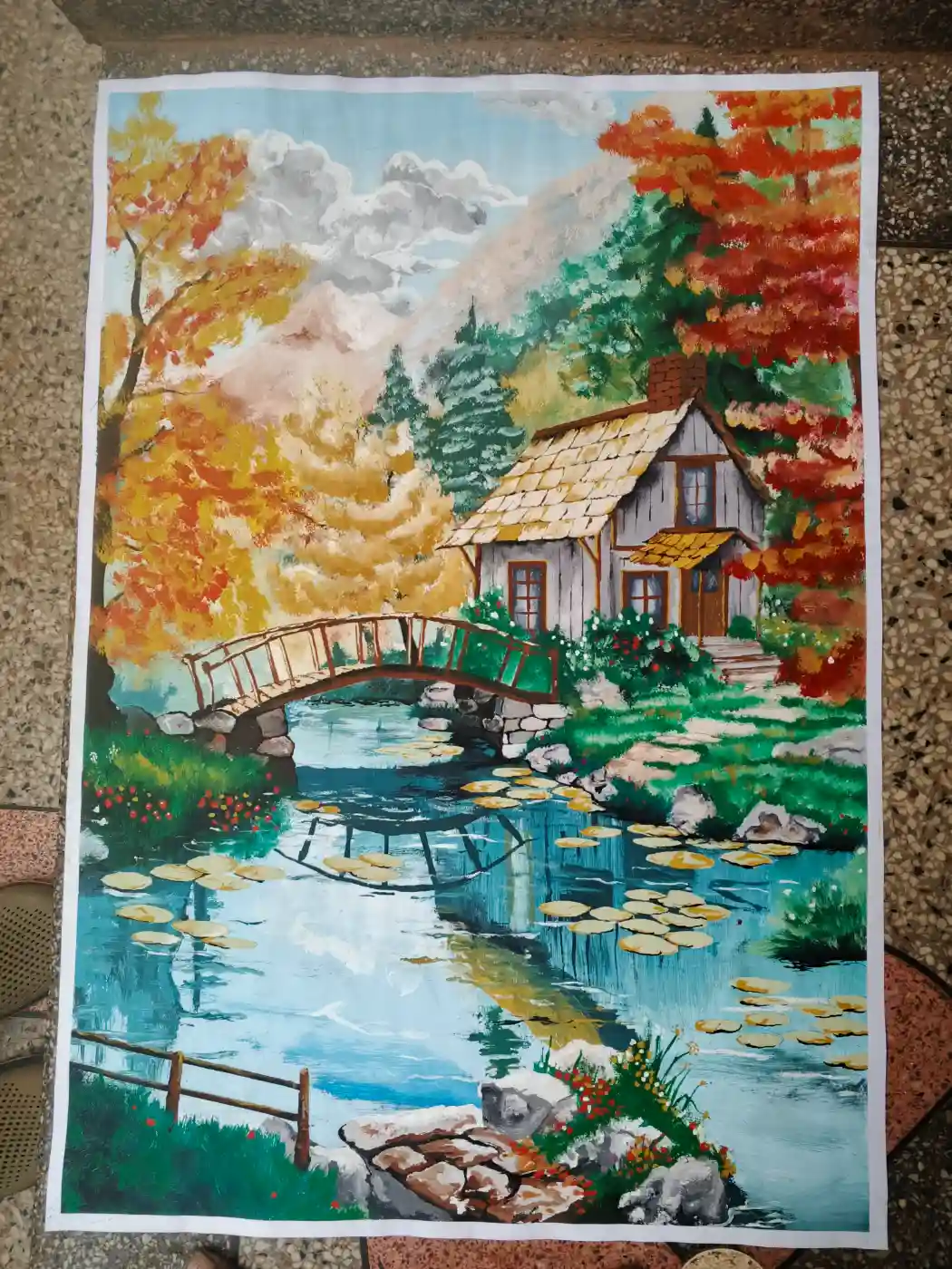 Serenity by the Pond