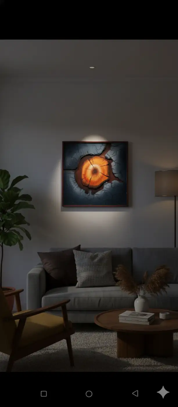 3d wooden textured painting