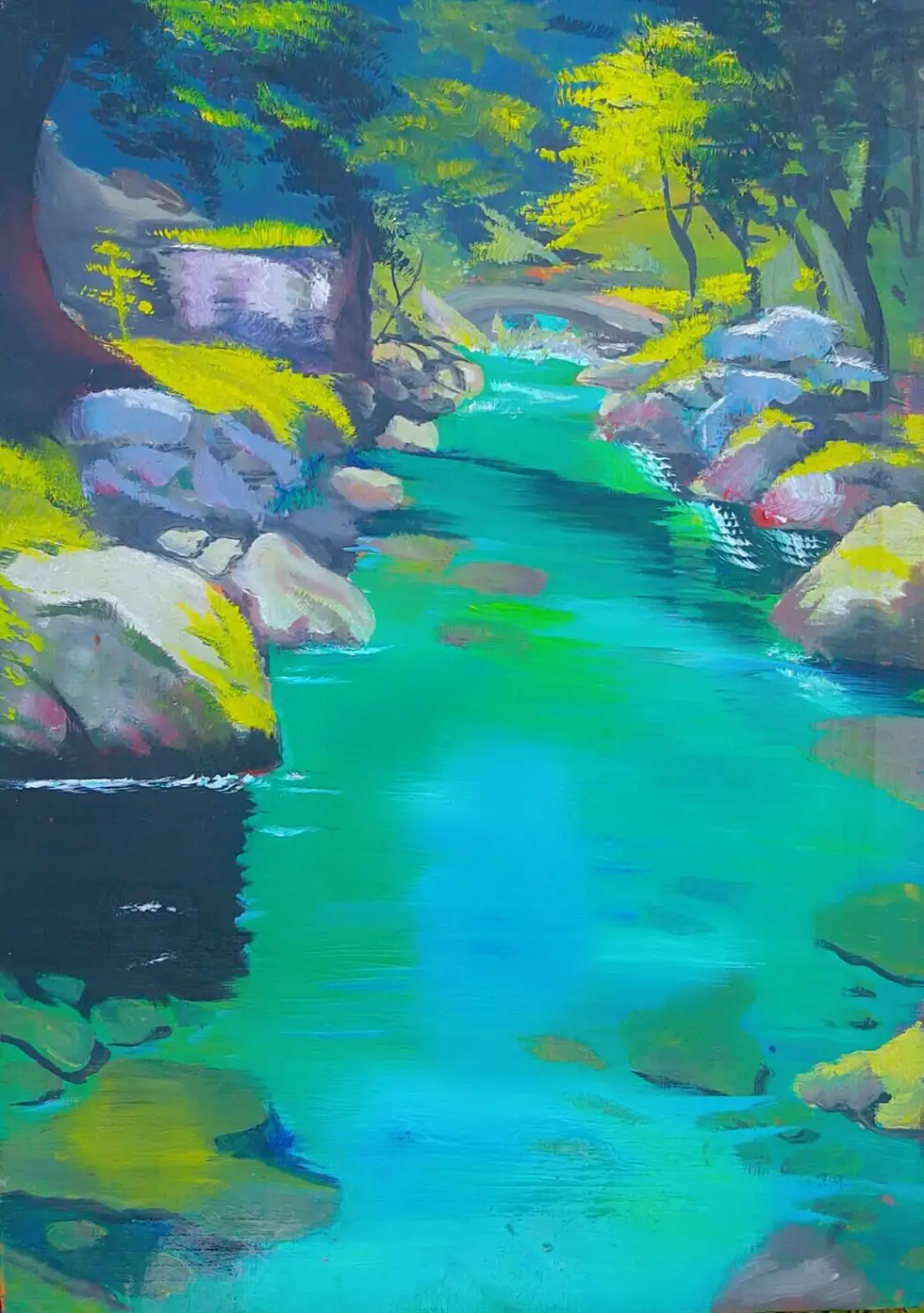 Serene River Oasis