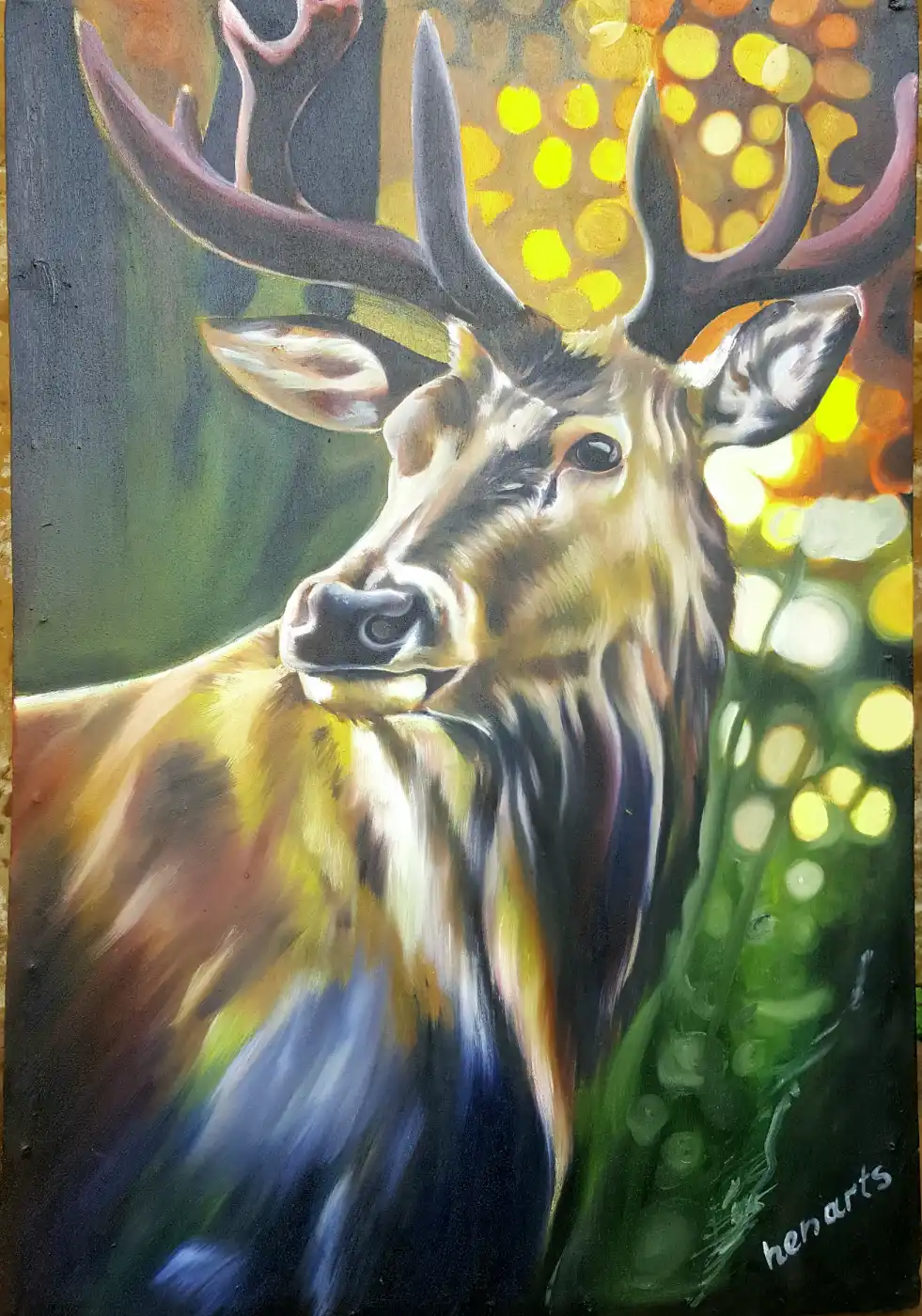 Majestic Stag Portrait