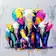 Rainbow Elephant Family