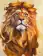 Regal Lion Portrait