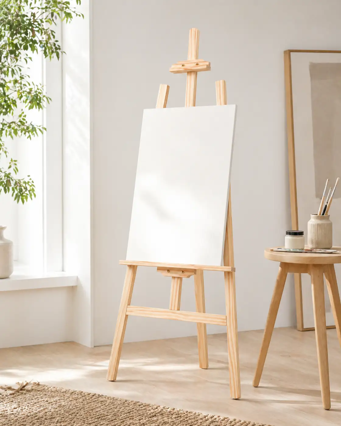 Plain Wooden Easel 4
