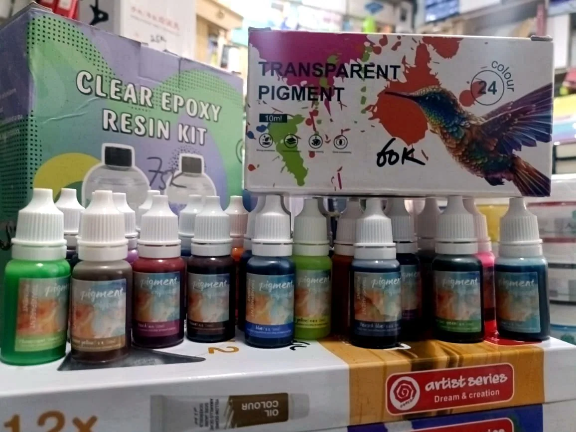 24-Colour Epoxy Resin Pigments