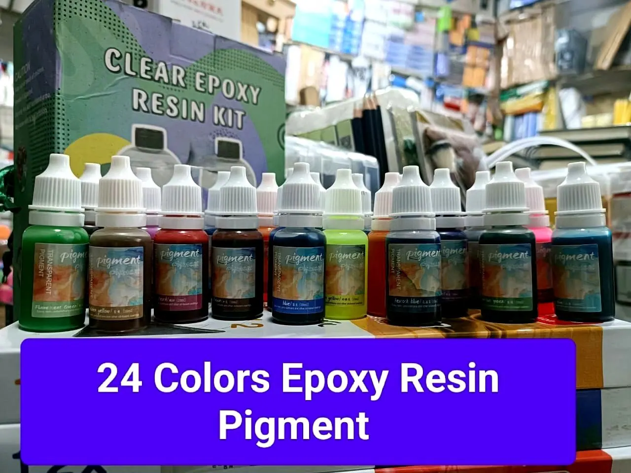 24-Colour Epoxy Resin Pigments 2