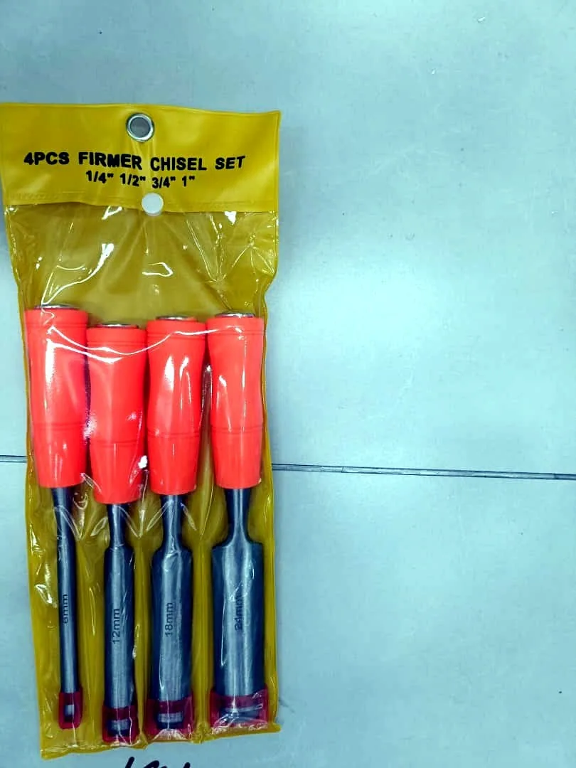 4-Piece Firmer Chisel Set