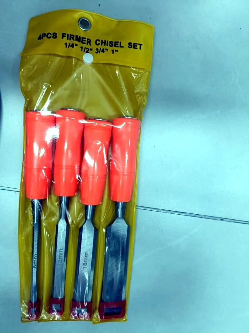 4-Piece Firmer Chisel Set 2