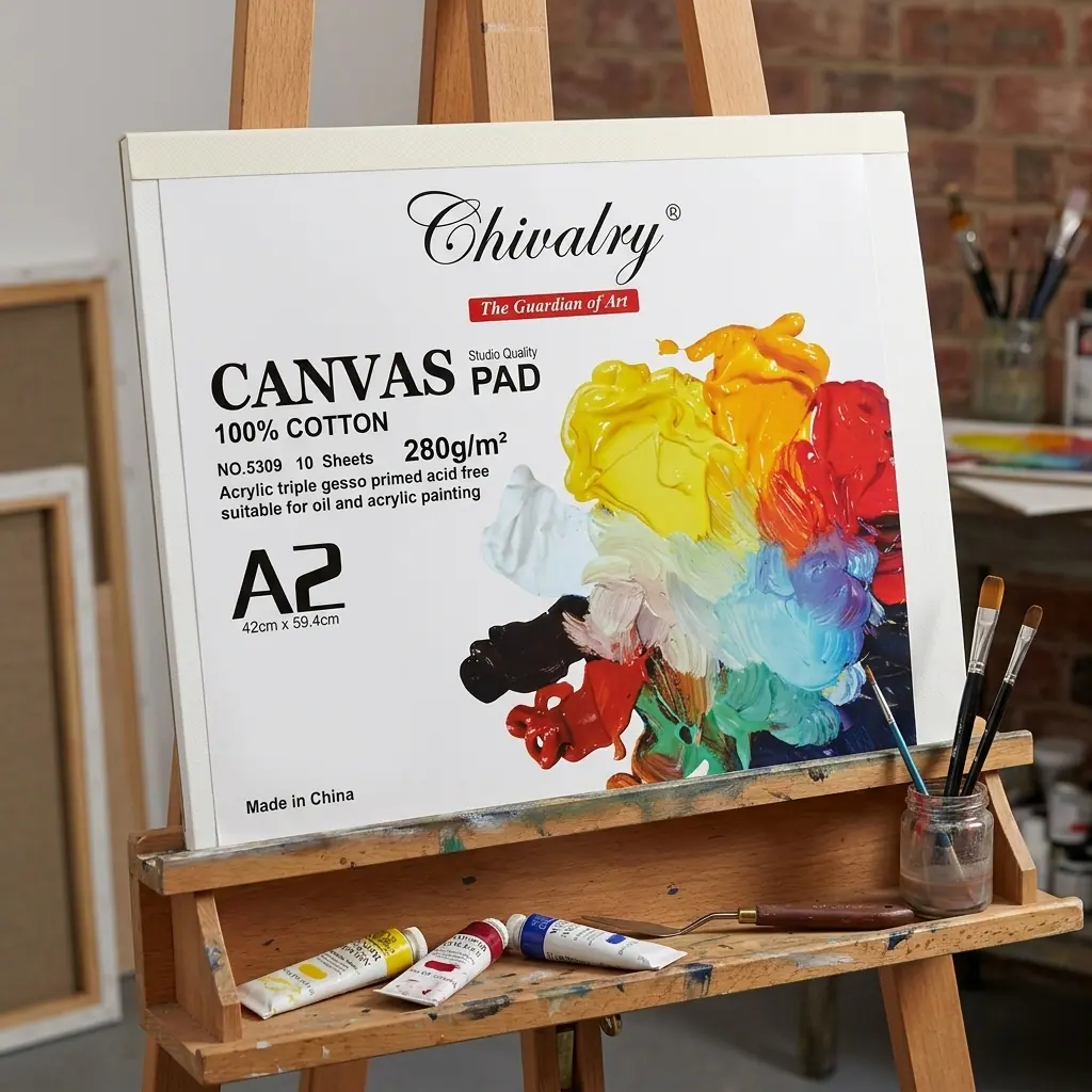 Artist Canvas Pad A2