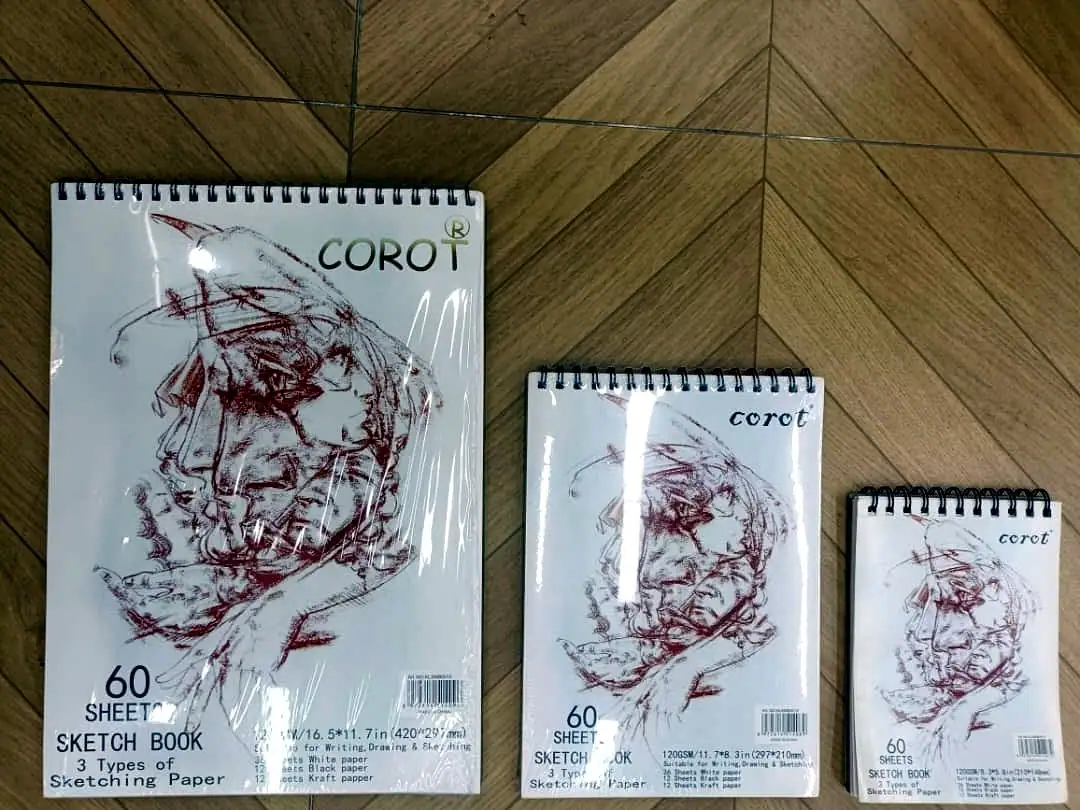 Coret Spiral Sketch Books