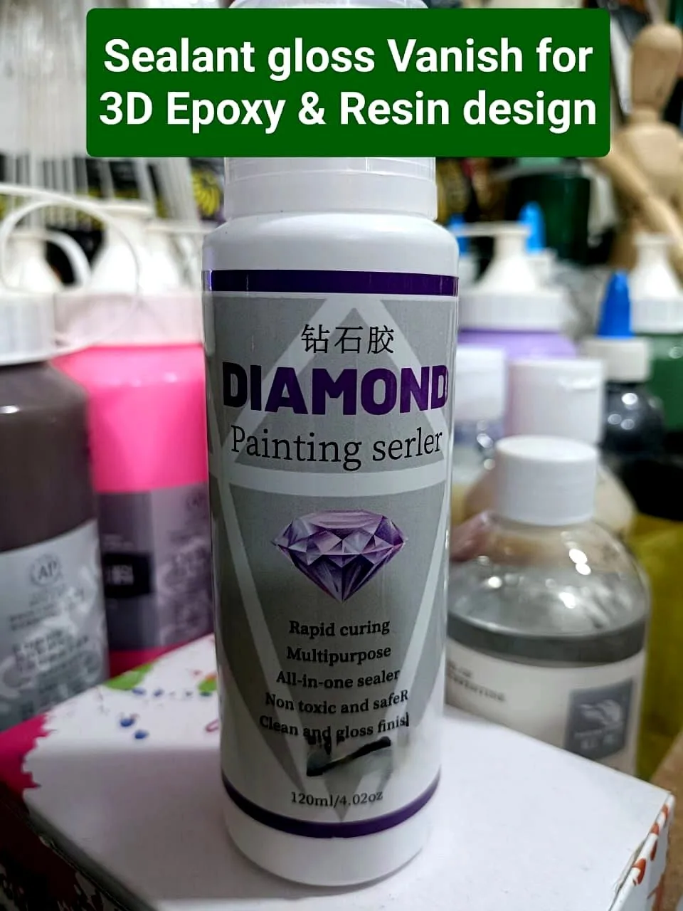 Diamond Sealant and Gloss Varnish