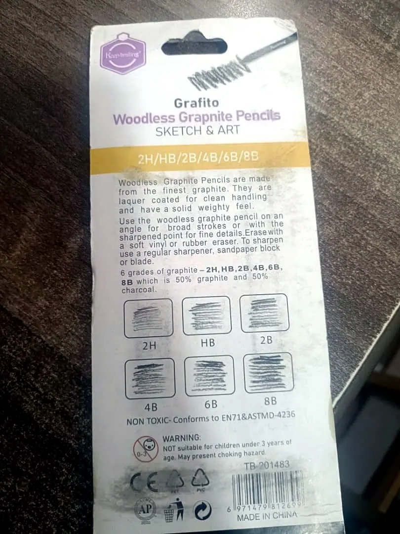 Nyoni Woodless Graphite Pencils 3