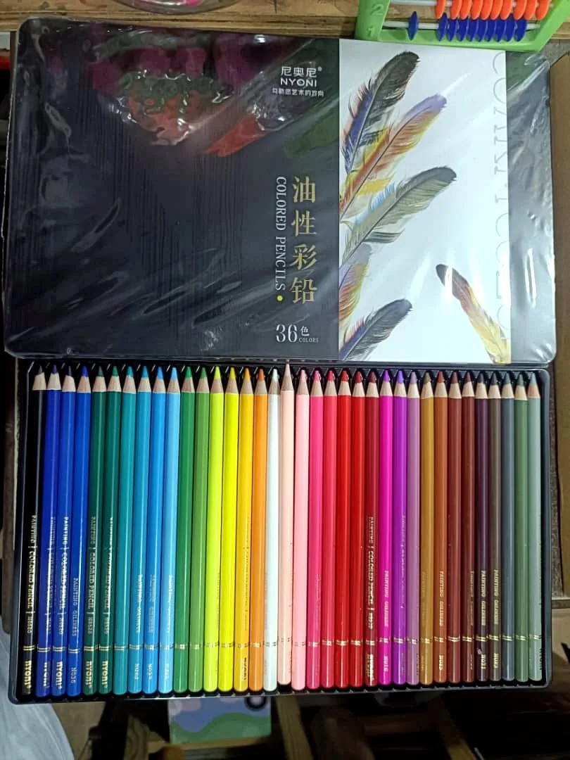 Oil Colour Pencils 36 Pieces 2