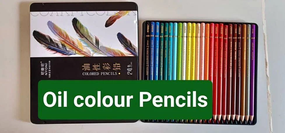 Oil Colour Pencils 48 Pieces 2
