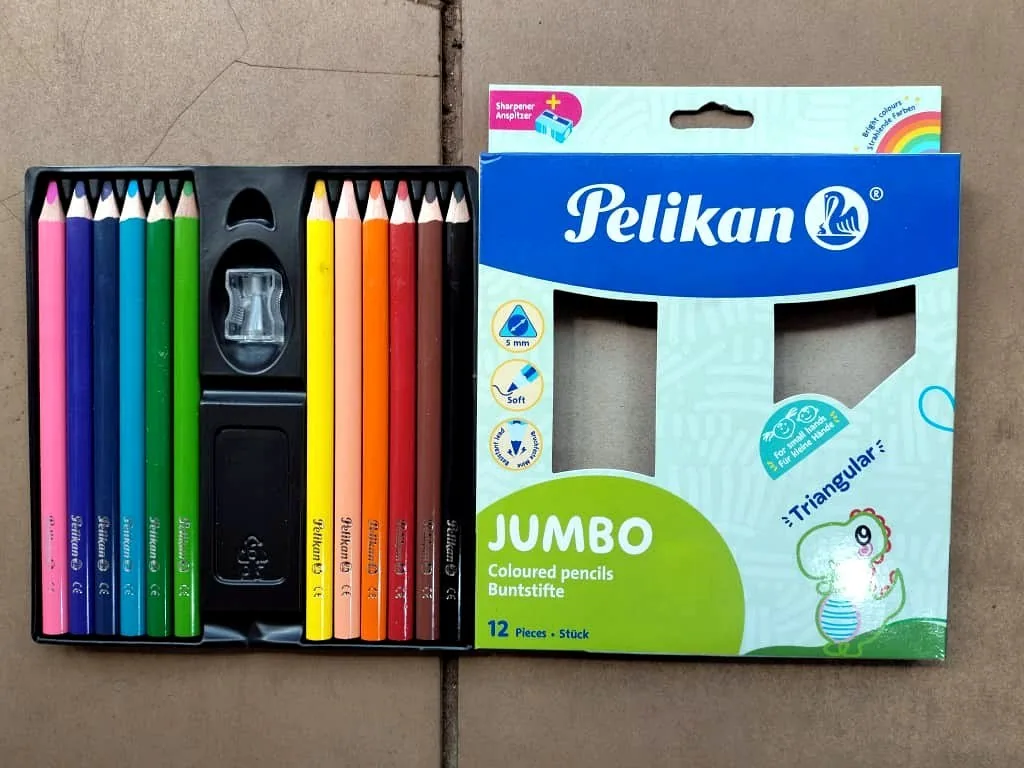 Pelikan Jumbo Coloured Pencils