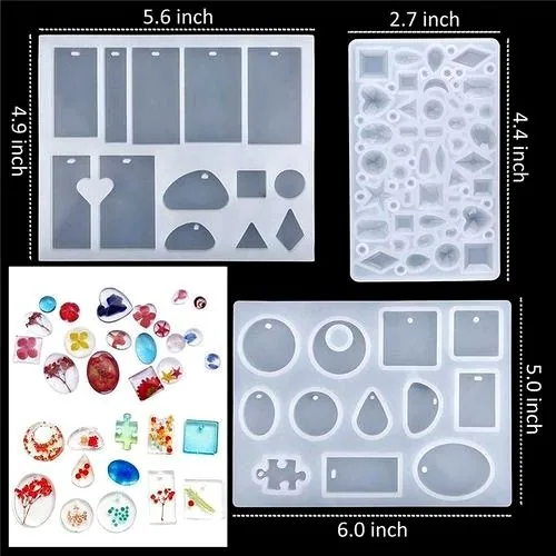 Silicone Molds and Resin Jewelry Tools 3