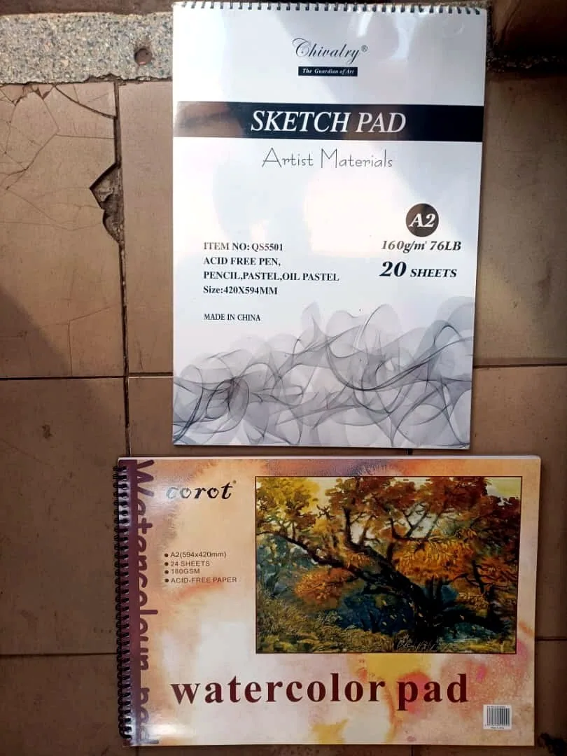 Sketch and Watercolour Pad Assortments