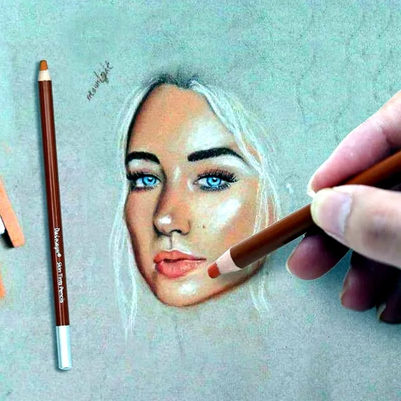 Skin Tone Colored Pencil Sets 4