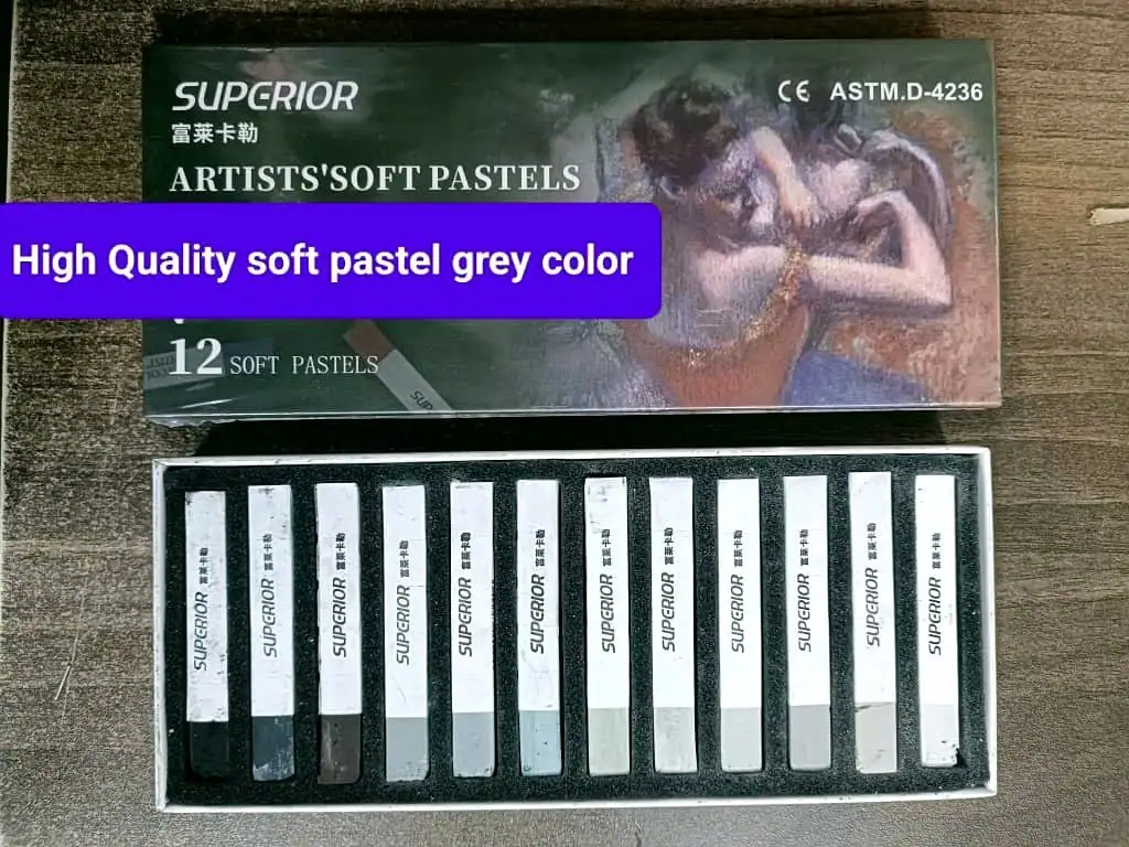 Superior Grey Scale Soft Pastels