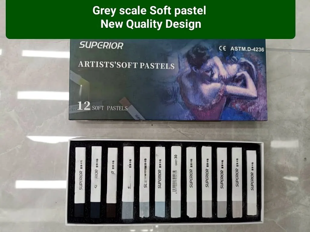 Superior Grey Scale Soft Pastels 2