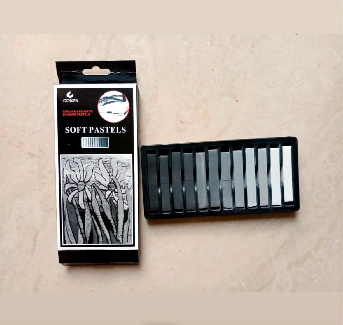 Superior Grey Scale Soft Pastels 3